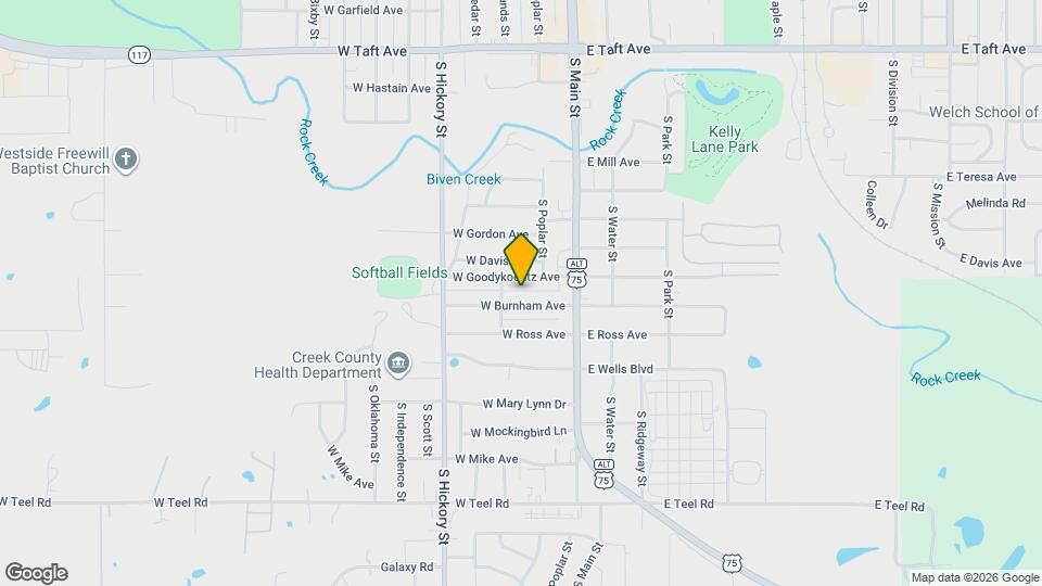 117 W Burnham Ave Map and Location Details