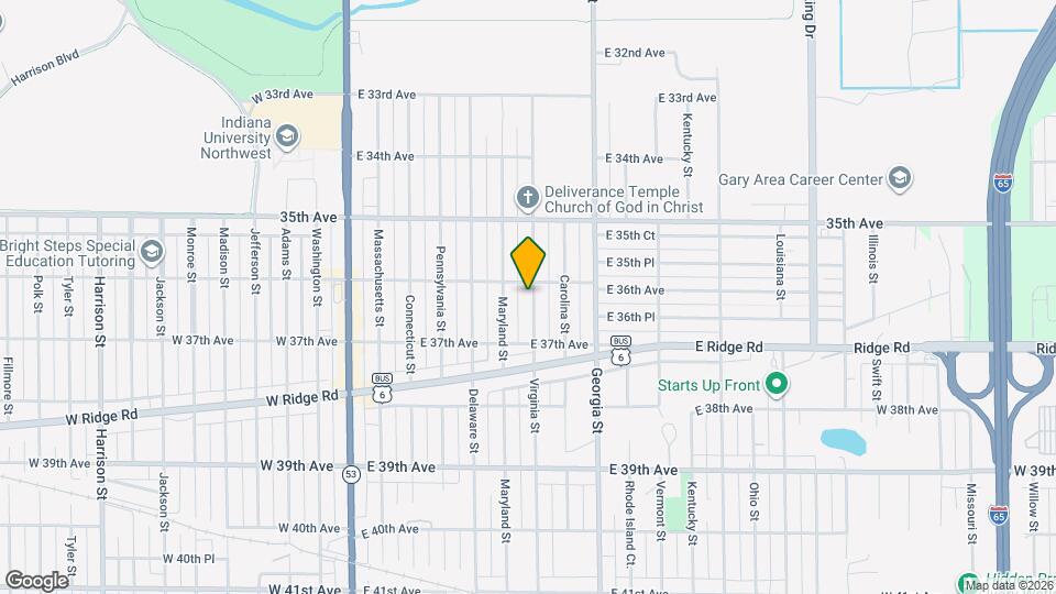 3620 Virginia St Map and Location Details