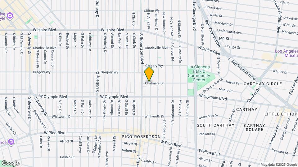 8710 Chalmers Dr Map and Location Details