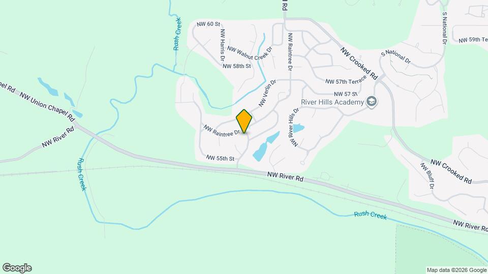 5512 NW Indian Hills Ln Map and Location Details