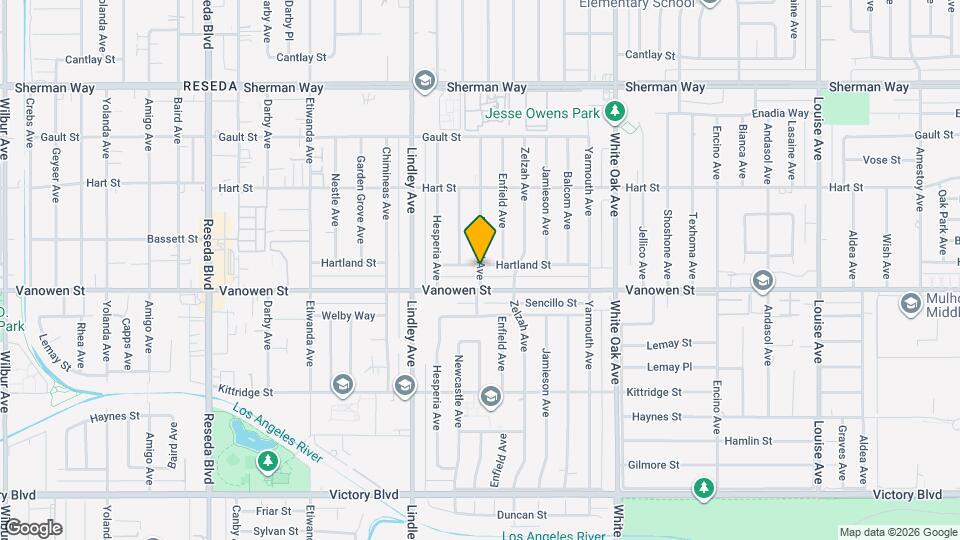 6817 Bertrand Ave Map and Location Details