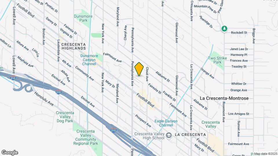 3141 Fairmount Ave Map and Location Details
