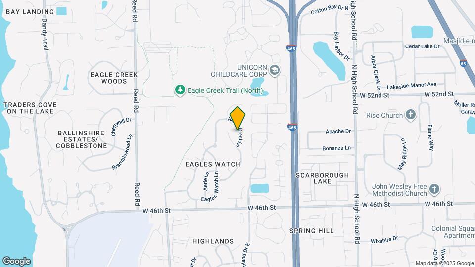 5006 Aspen Crest Ln Map and Location Details