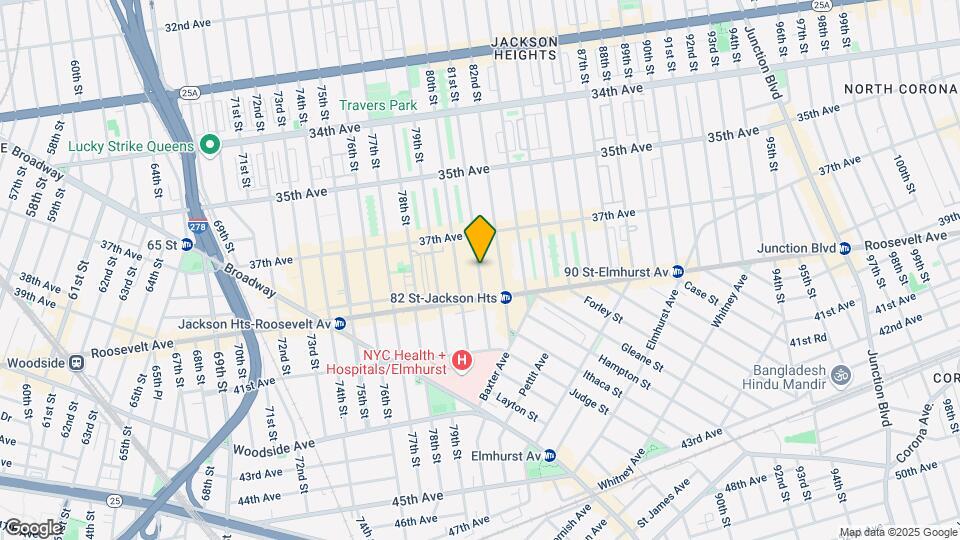 37-49 81st St-Unit -4D Map and Location Details