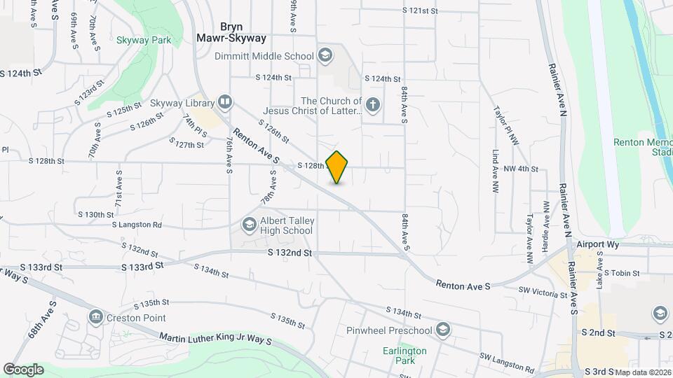 12840 Renton Ave S Map and Location Details