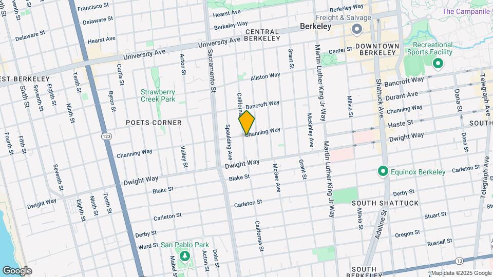 2405 California St Map and Location Details