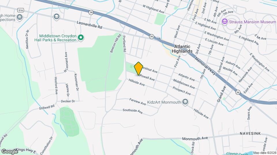 51 Powell Ave Map and Location Details