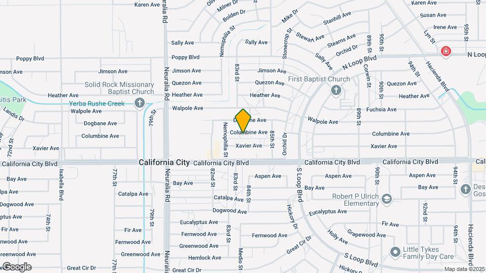8342 Columbine Ave Map and Location Details
