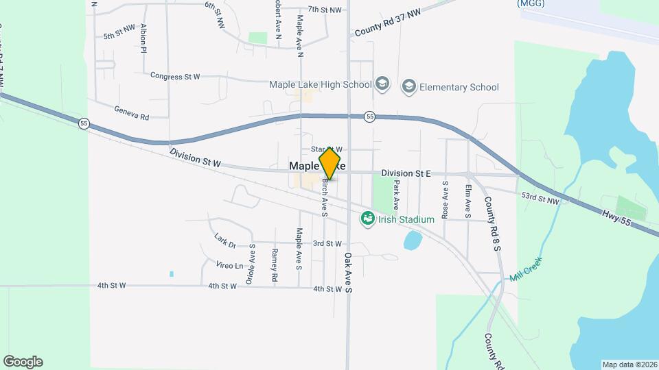 54 Birch Ave S Map and Location Details