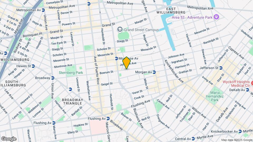 240 Boerum St Map and Location Details