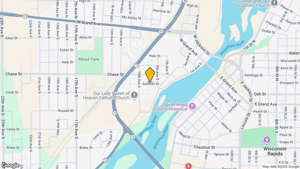 851 Gardner St Map and Location Details