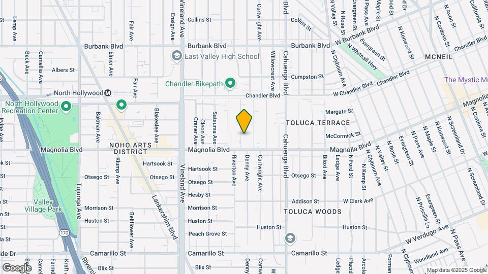 5230 Riverton Ave Map and Location Details