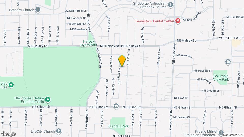 1120 NE 153rd Ave Map and Location Details