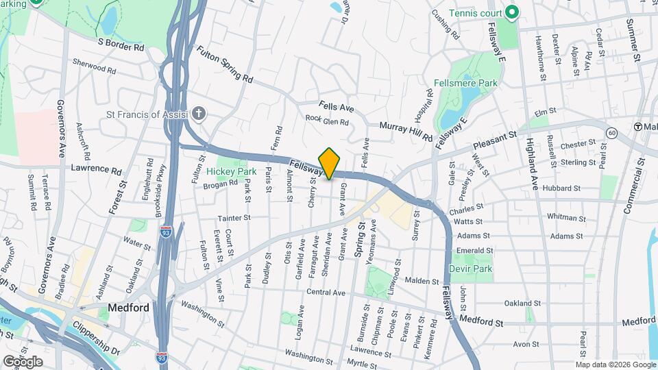 190 Sheridan Ave Map and Location Details