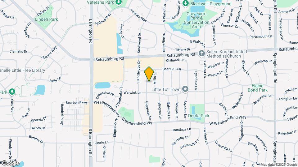 121 Glenridge Ln Map and Location Details