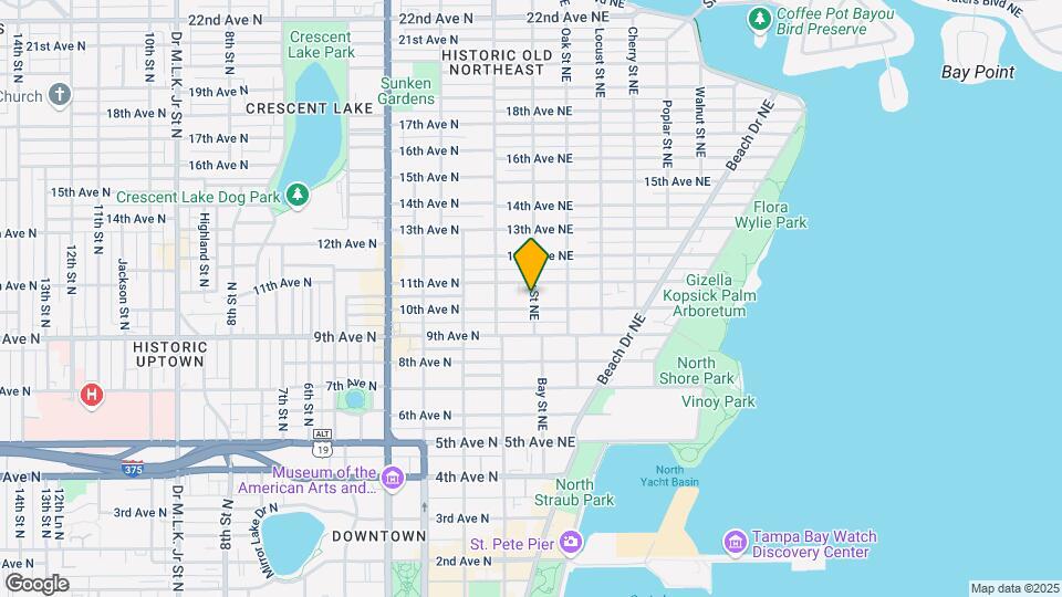 1014 Bay St NE Map and Location Details