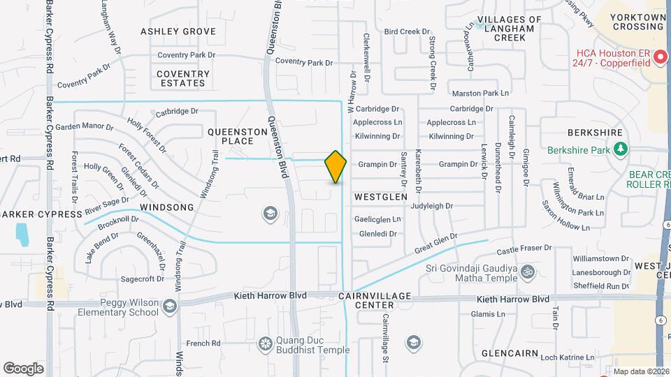 5518 Silver Crossing St Map and Location Details