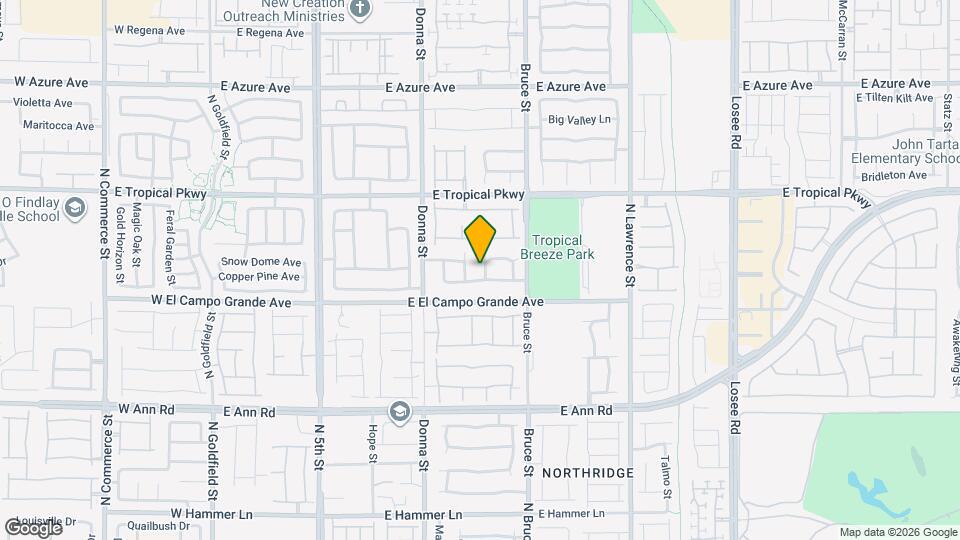 5821 Alisa Roberts St Map and Location Details