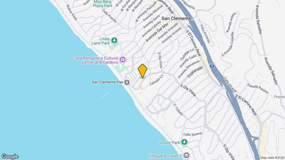 510 Avenida Victoria, Unit J Map and Location Details