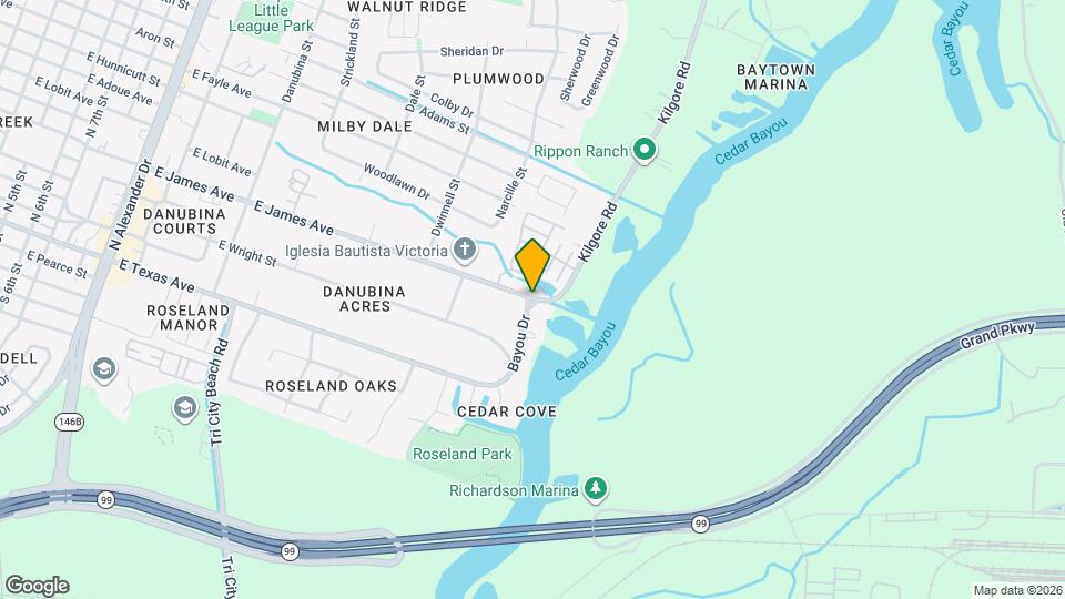 The Place at 2500 James Mapa y Detalles de la Ubicación