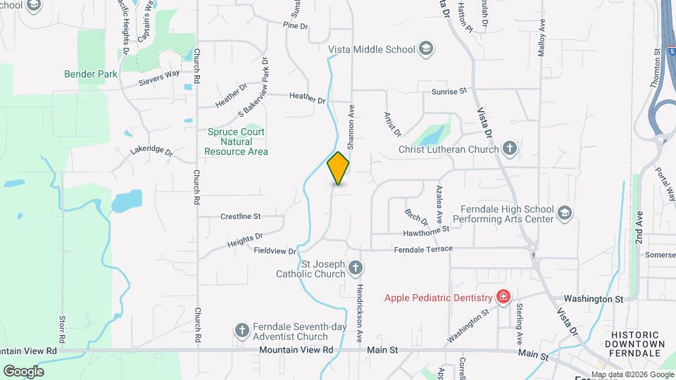 5888 Shannon Ave Map and Location Details