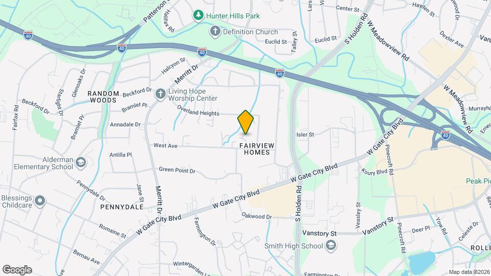 3714 West Ave Map and Location Details