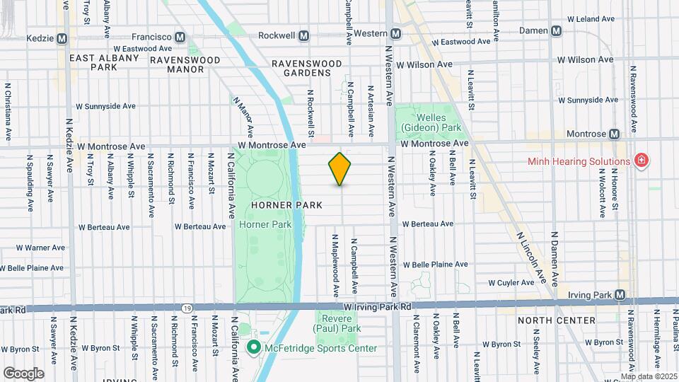 2501 W Cullom Ave Map and Location Details