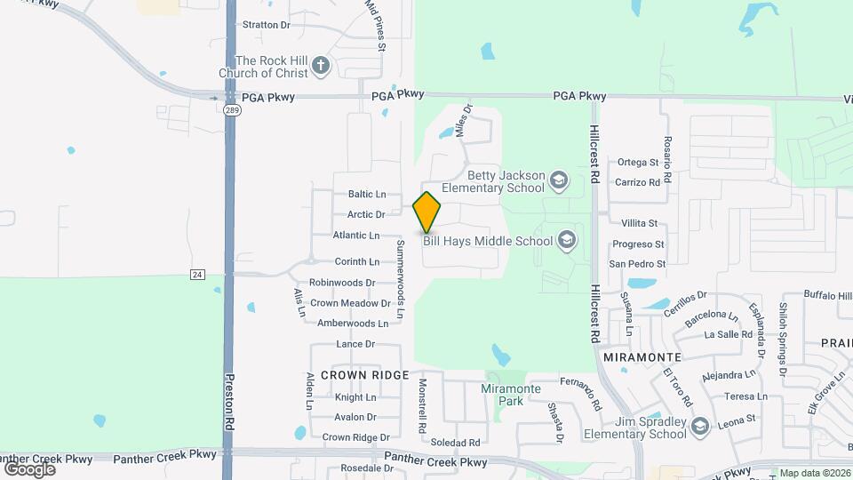 10018 Farmland Dr Map and Location Details