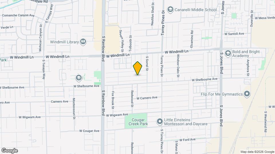 6657 Melodic Ct Map and Location Details