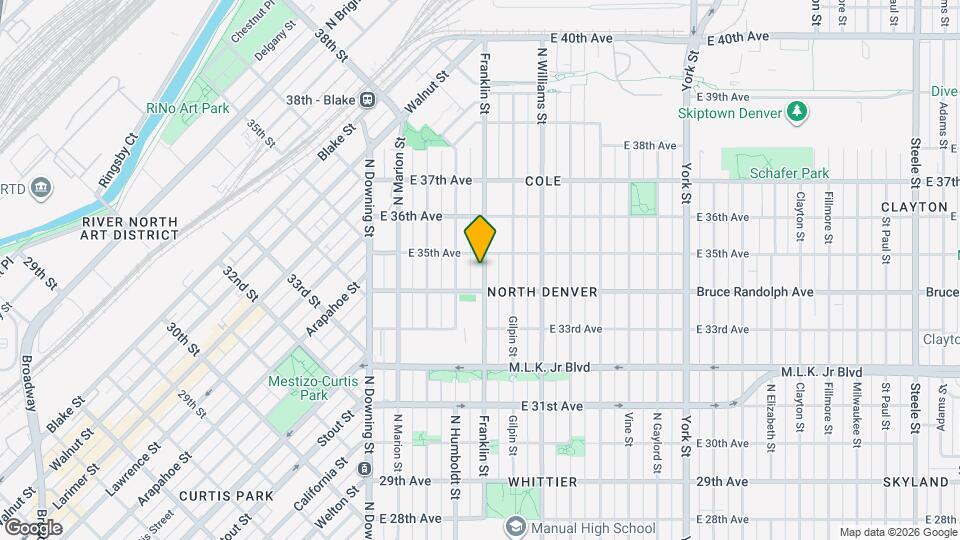 3435 Franklin St Map and Location Details