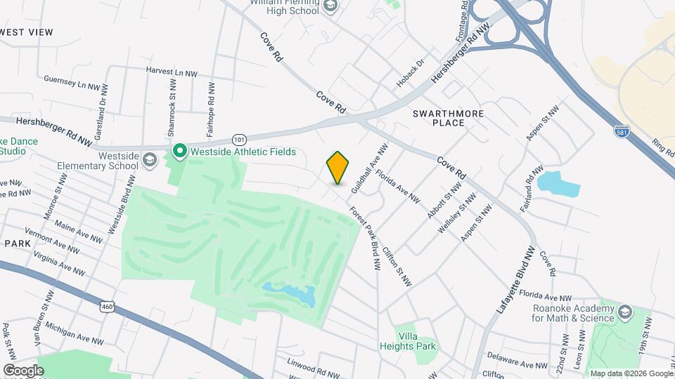 3219 Forest Park Blvd NW Map and Location Details