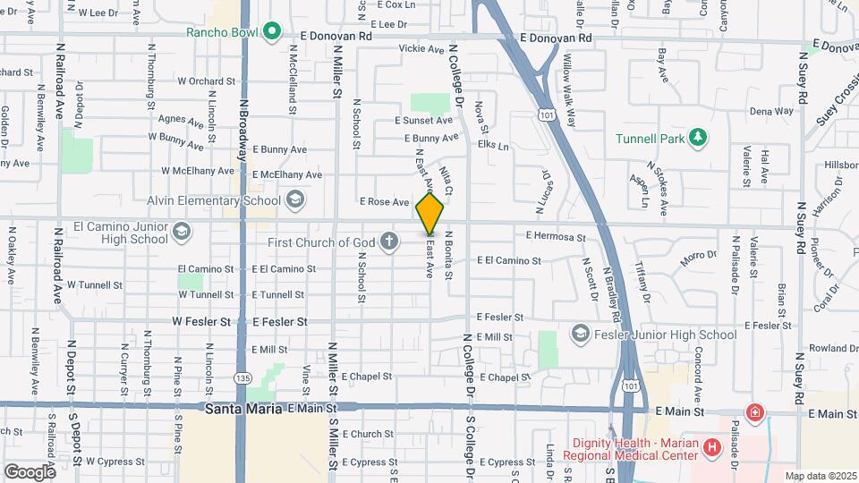 0 E Hermosa St Mapa y Detalles de la Ubicación