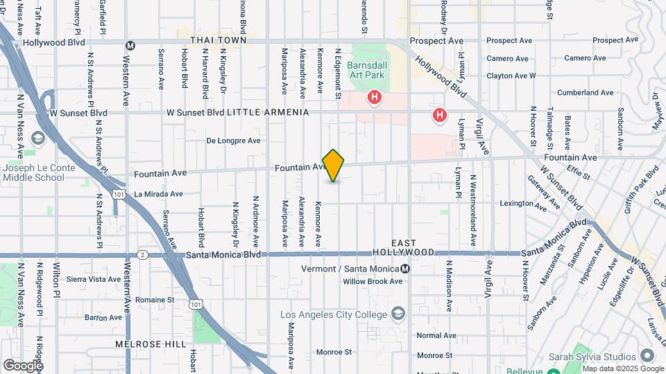 Edgemont Mapa y Detalles de la Ubicación