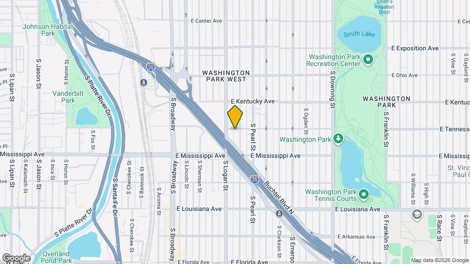 424 E Tennessee Ave Map and Location Details
