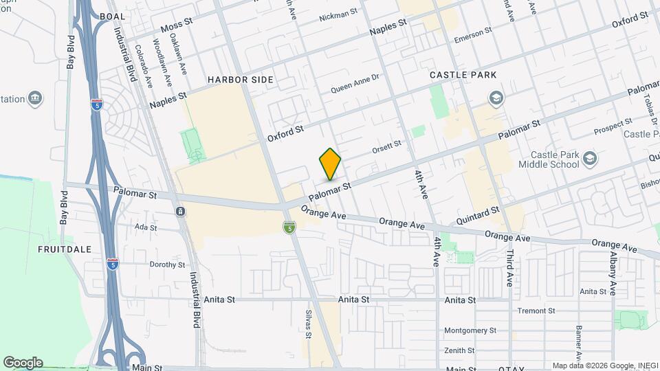 528 Palomar St Map and Location Details