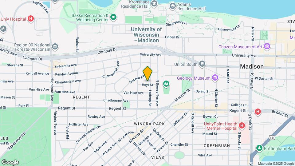 128 Lathrop St Map and Location Details