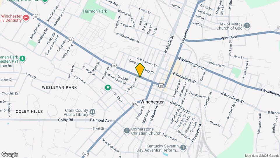 146 W Lexington Ave Map and Location Details