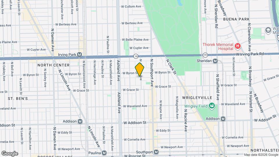 3842 N Janssen Ave, Unit 7C Map and Location Details