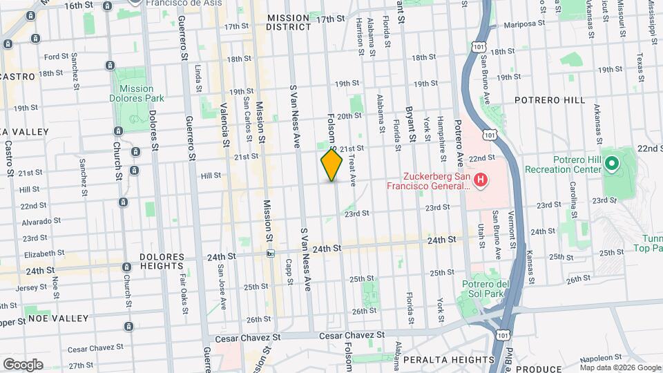 3017 22nd St Map and Location Details