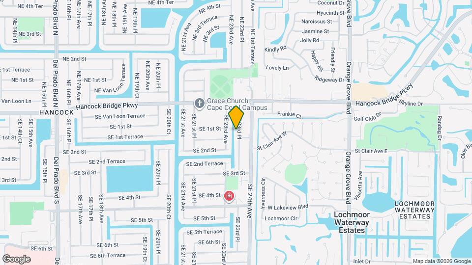 106 SE 23rd Pl Map and Location Details