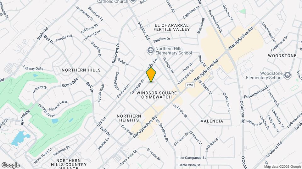 13538 Bret Harte St Map and Location Details