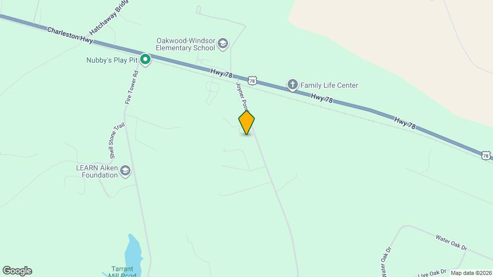 1560 Joyner Pond Rd Map and Location Details