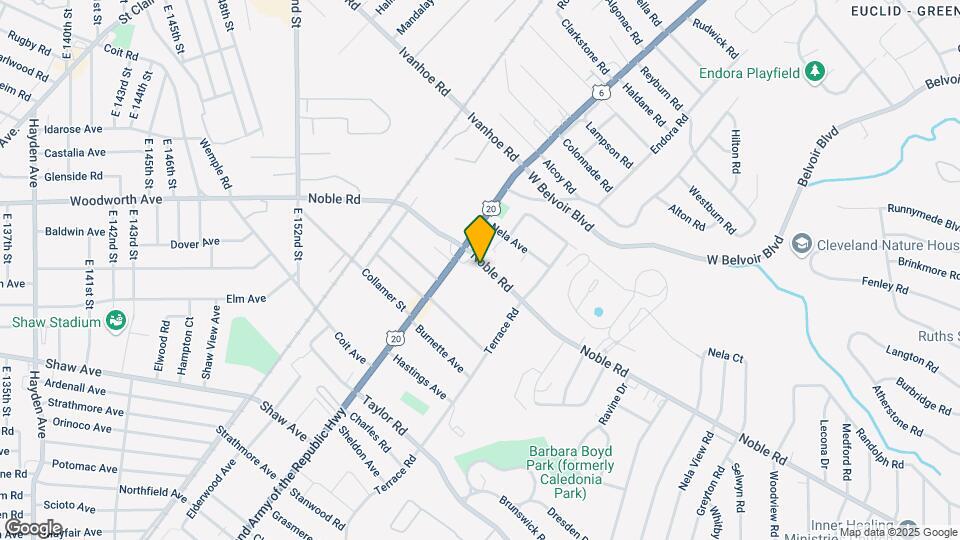 1828 Noble Rd Map and Location Details