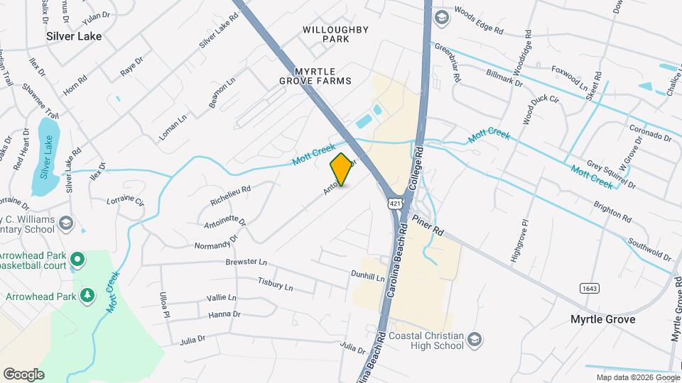 1128 Wildflower Dr Map and Location Details