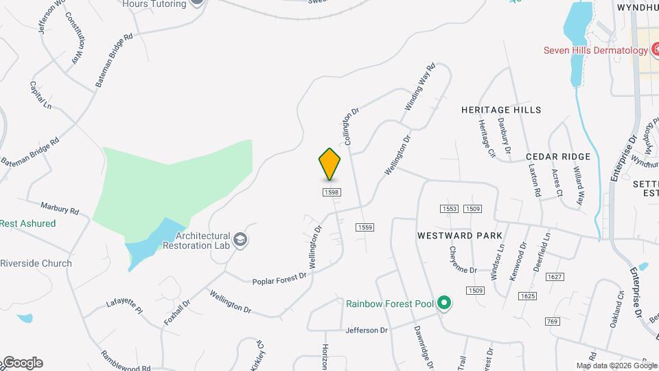 3 Rainbow Forest Dr Map and Location Details