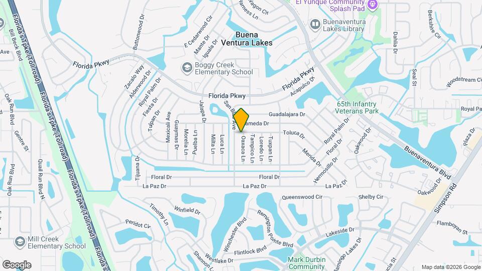 106 Toluca Dr Map and Location Details