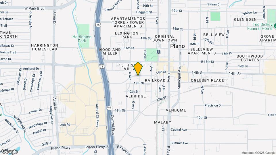 824 14th St Map and Location Details
