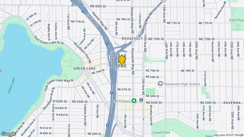 808 NE 70th St Map and Location Details