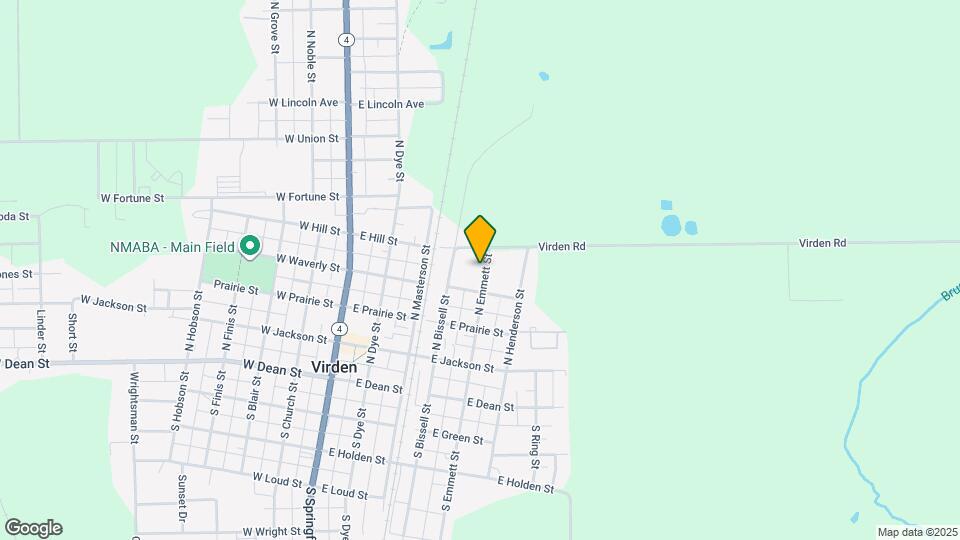 423 N Emmett St Map and Location Details