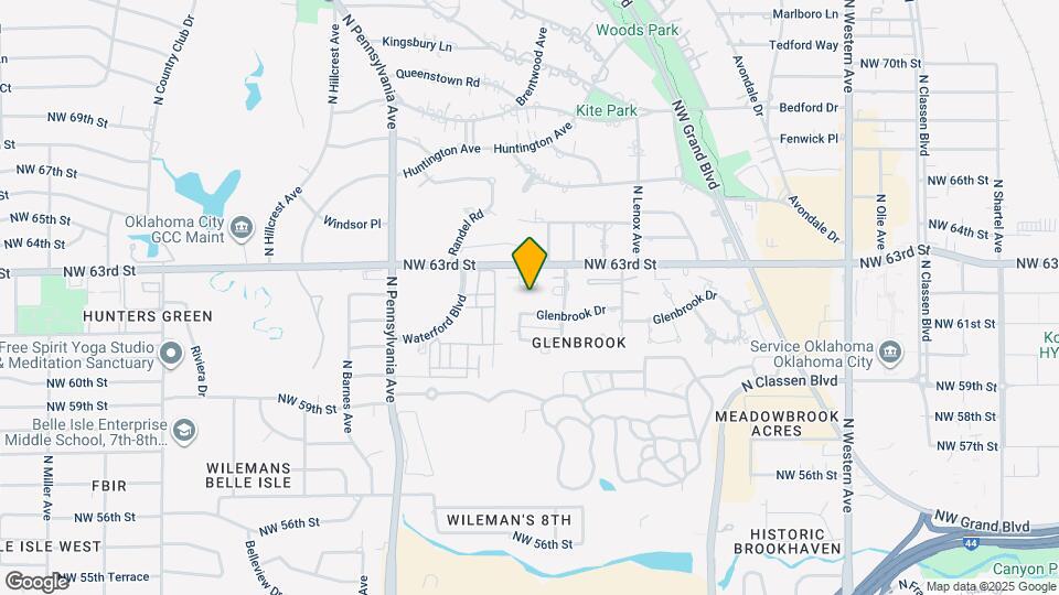 6313 Glenbrook Ct Map and Location Details